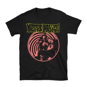 Wizard Master - Biker Girl Colour T-Shirt - Black