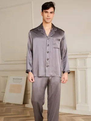 19 Momme Men's Silk Pajamas Set