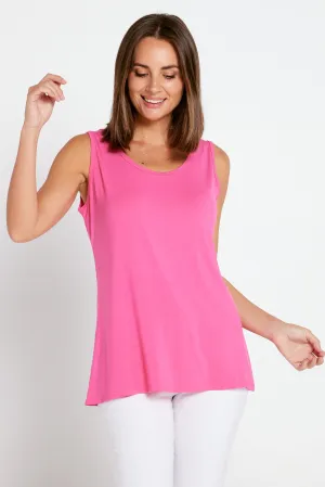 Bamboo Tank Top - Hot Pink