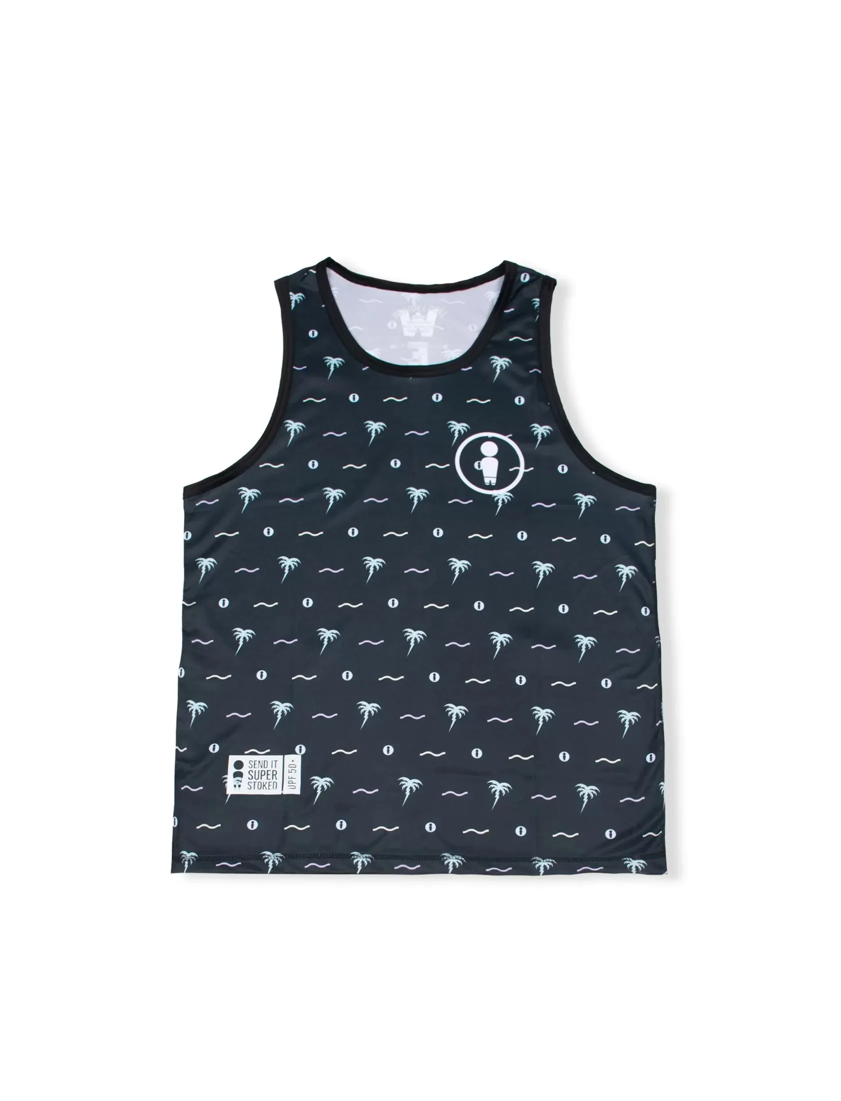 BEACH VIBES RASH VEST TANKTOP