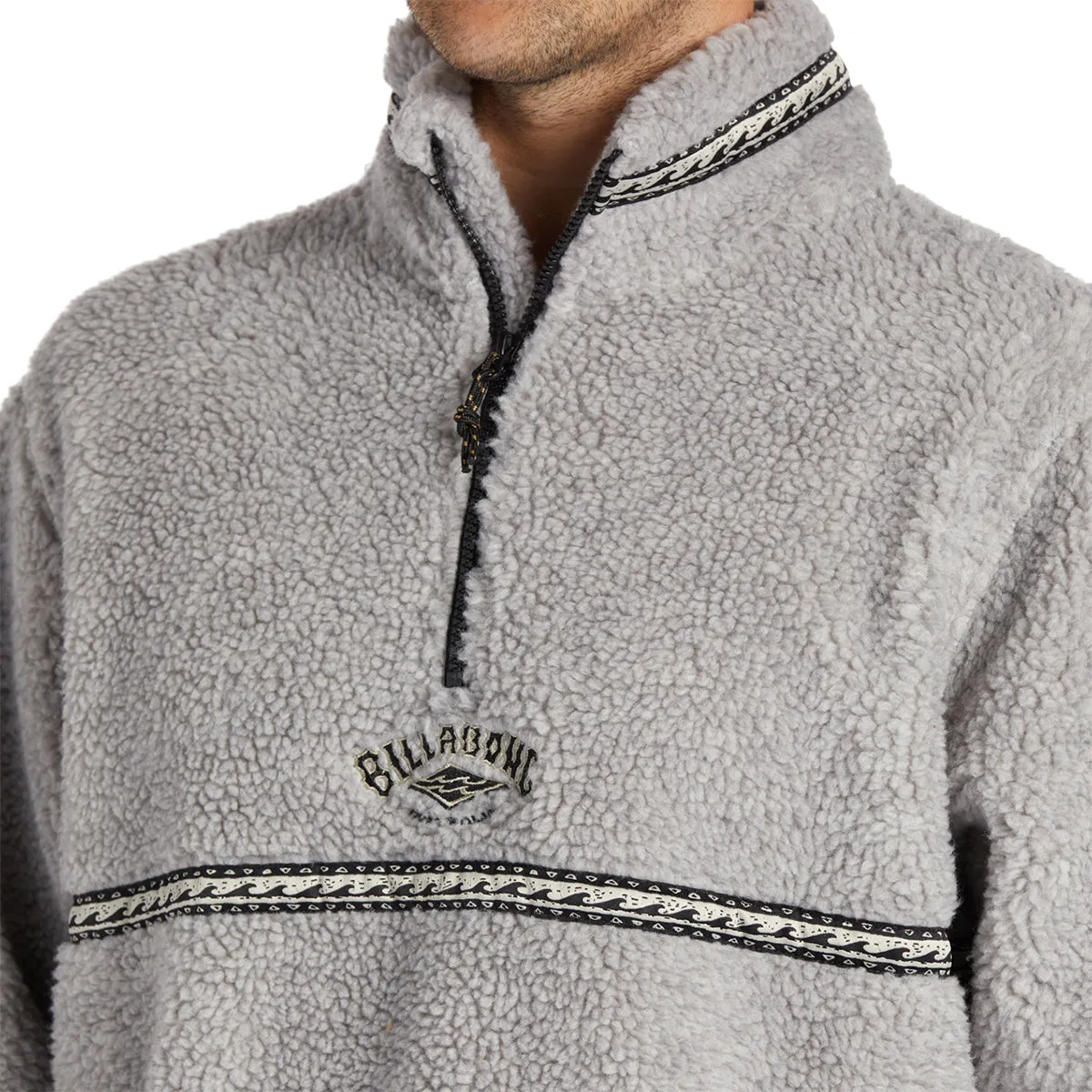 Billabong Boundary Tombstone Half-Zip Mock-Neck Sweatshirt