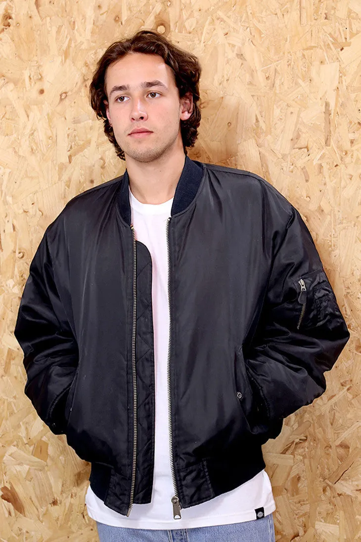 Black MA-1 Bomber Jacket