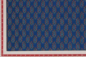 Blue Polyester Fabric