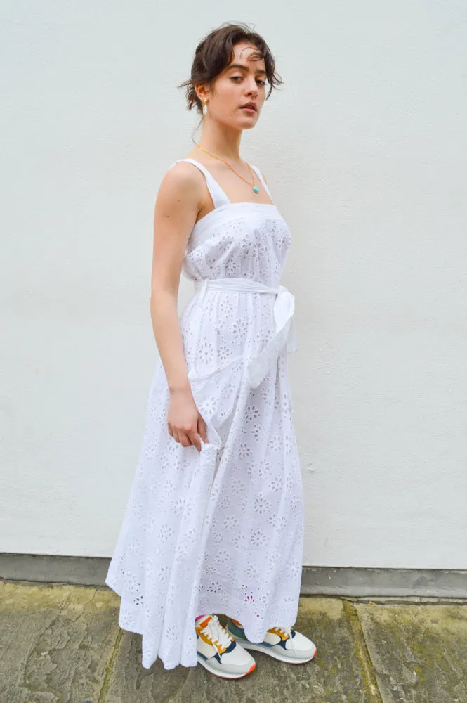 Bonté Keiko Broderie White Sundress