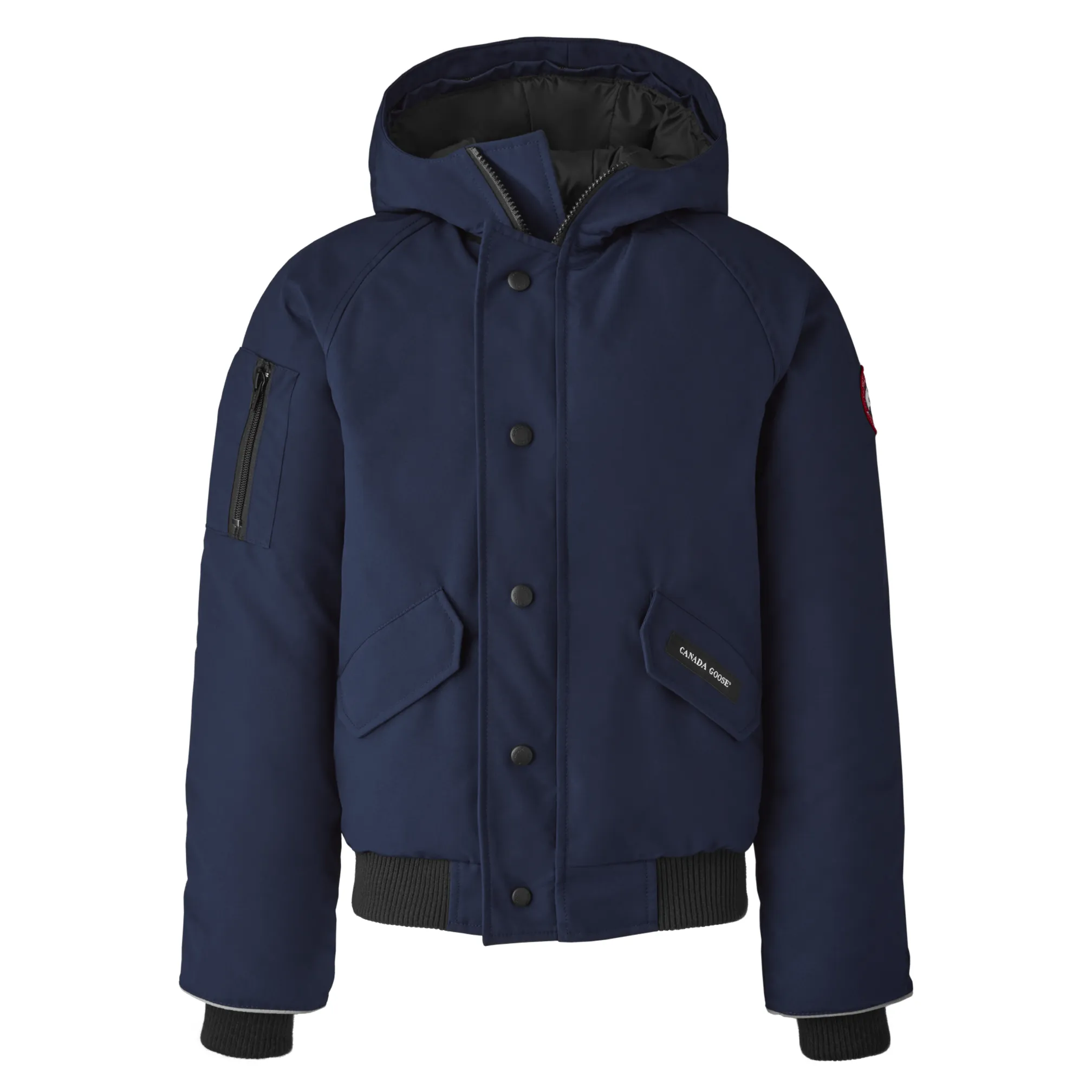 Canada Goose Rundle Bomber with Fur Navy