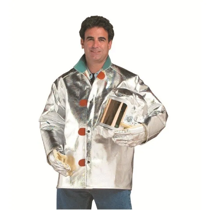 Chicago Protective 600-AKV 19 oz Aluminized Para Aramid (Style A) 30" Jacket