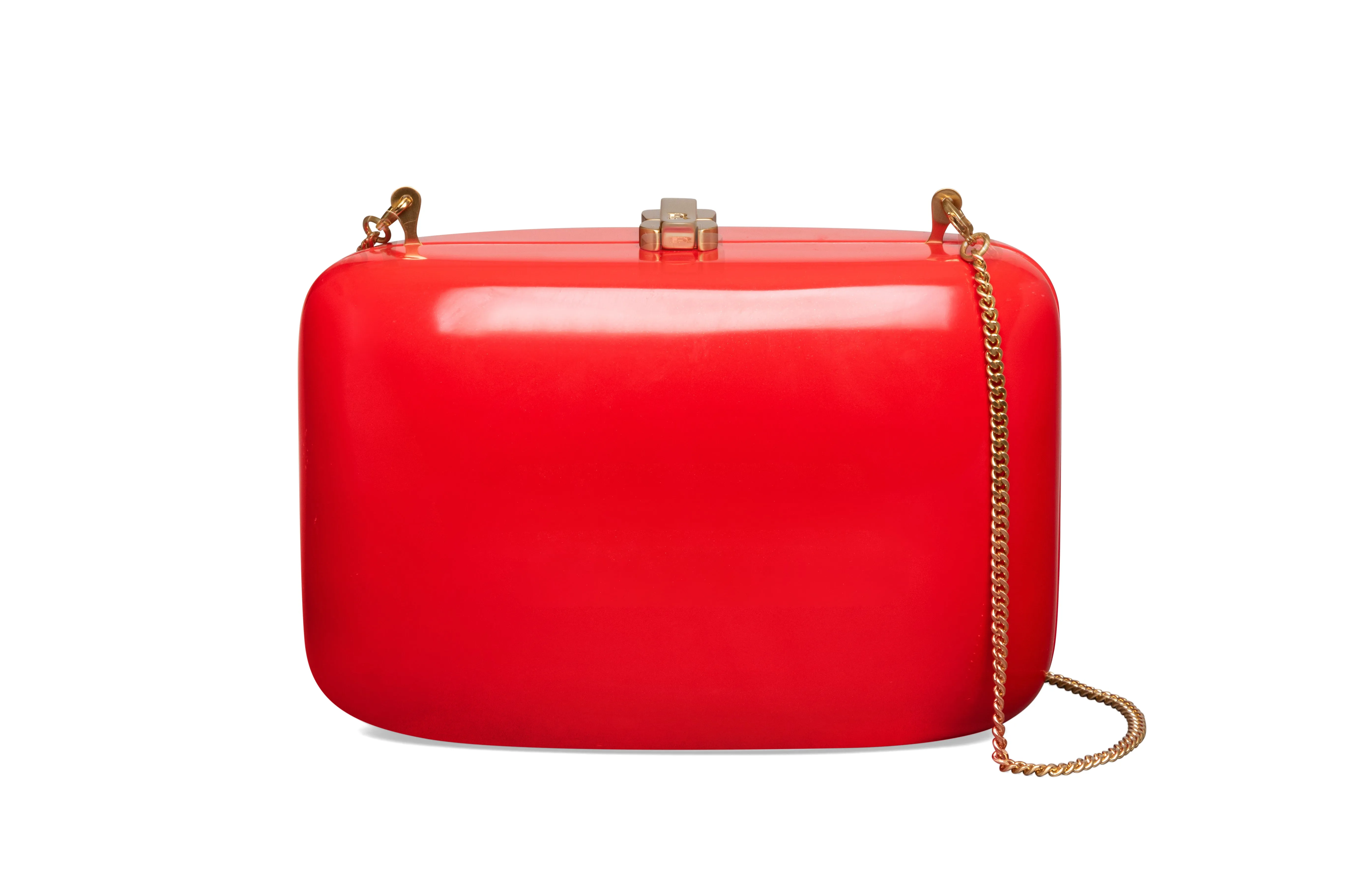 Clementine Clutch Red