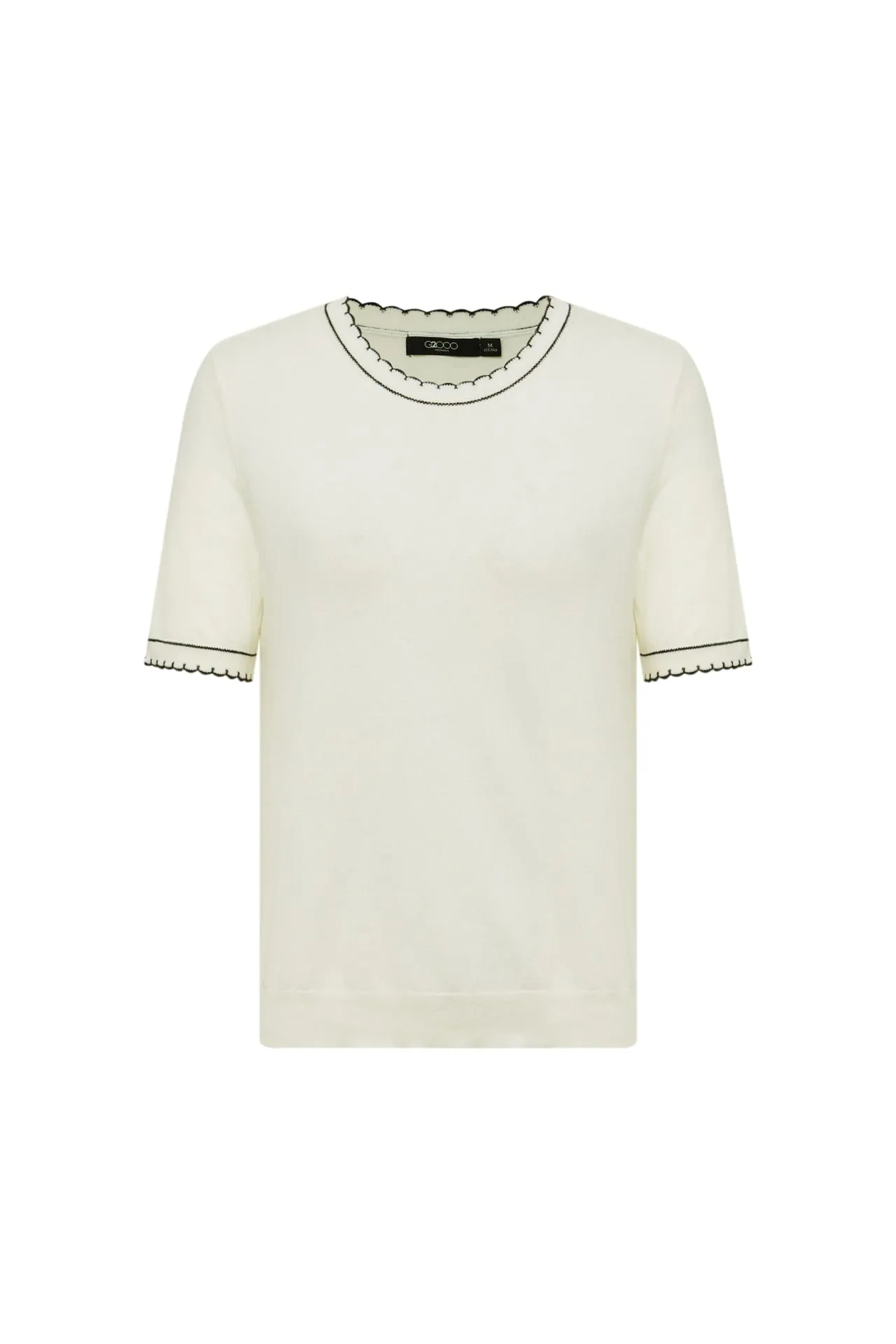 Colette Crew Neck Short Sleeve Pullover