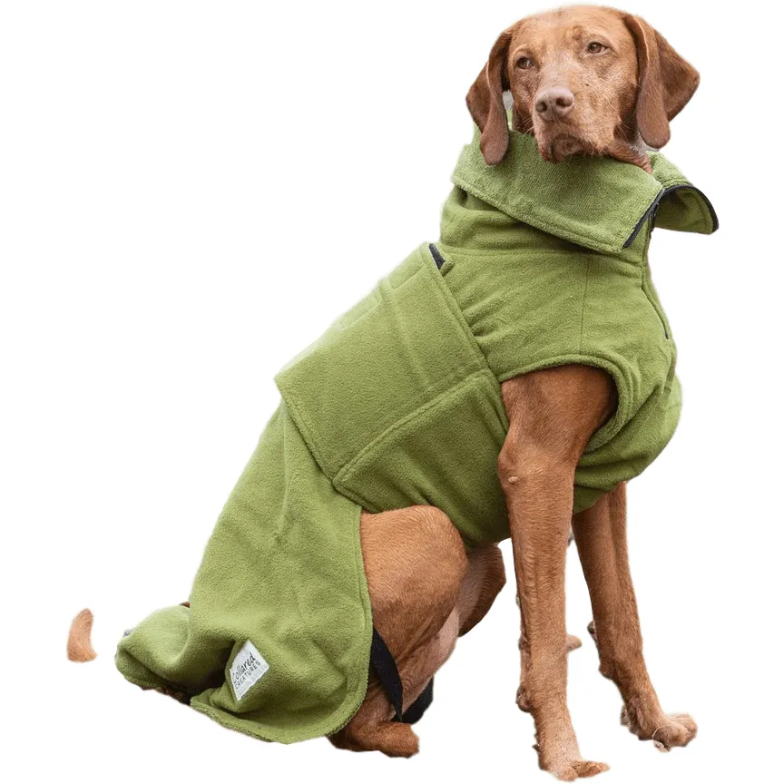 Collared Creatures - Perfectly Practical Dog Drying Coat - Available in 3 Colours