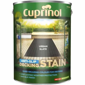 Cuprinol Anti Slip Decking Stain - Urban Slate 5L