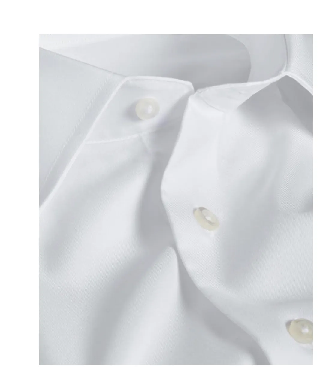 David Donahue Super Fine Twill Trim Fit Dress Shirt