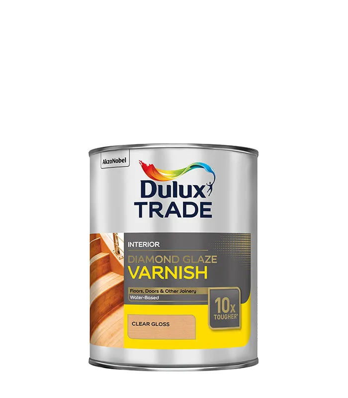 Dulux Trade Diamond Glaze Varnish - Clear