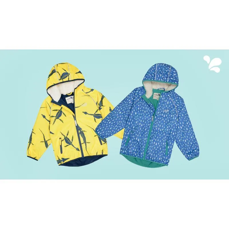 EcoSplash Jacket (Victoria Blue Raindrop)