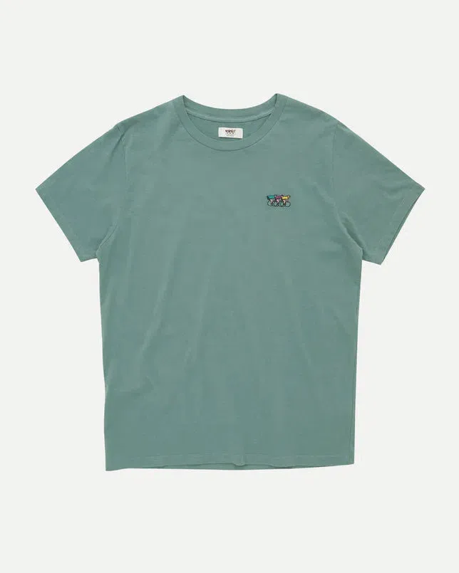 ERSTWHILE Tshirt Waaier - Pine Green