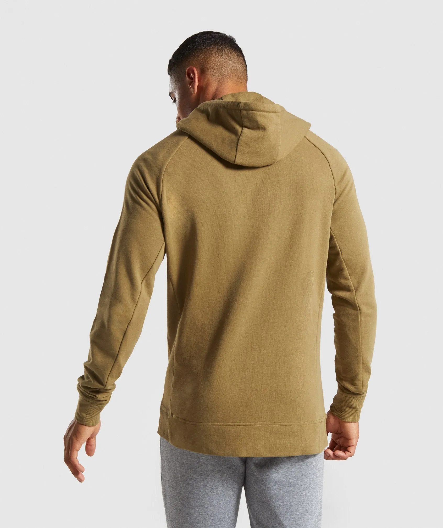 Gymshark Block Hoodie - Khaki