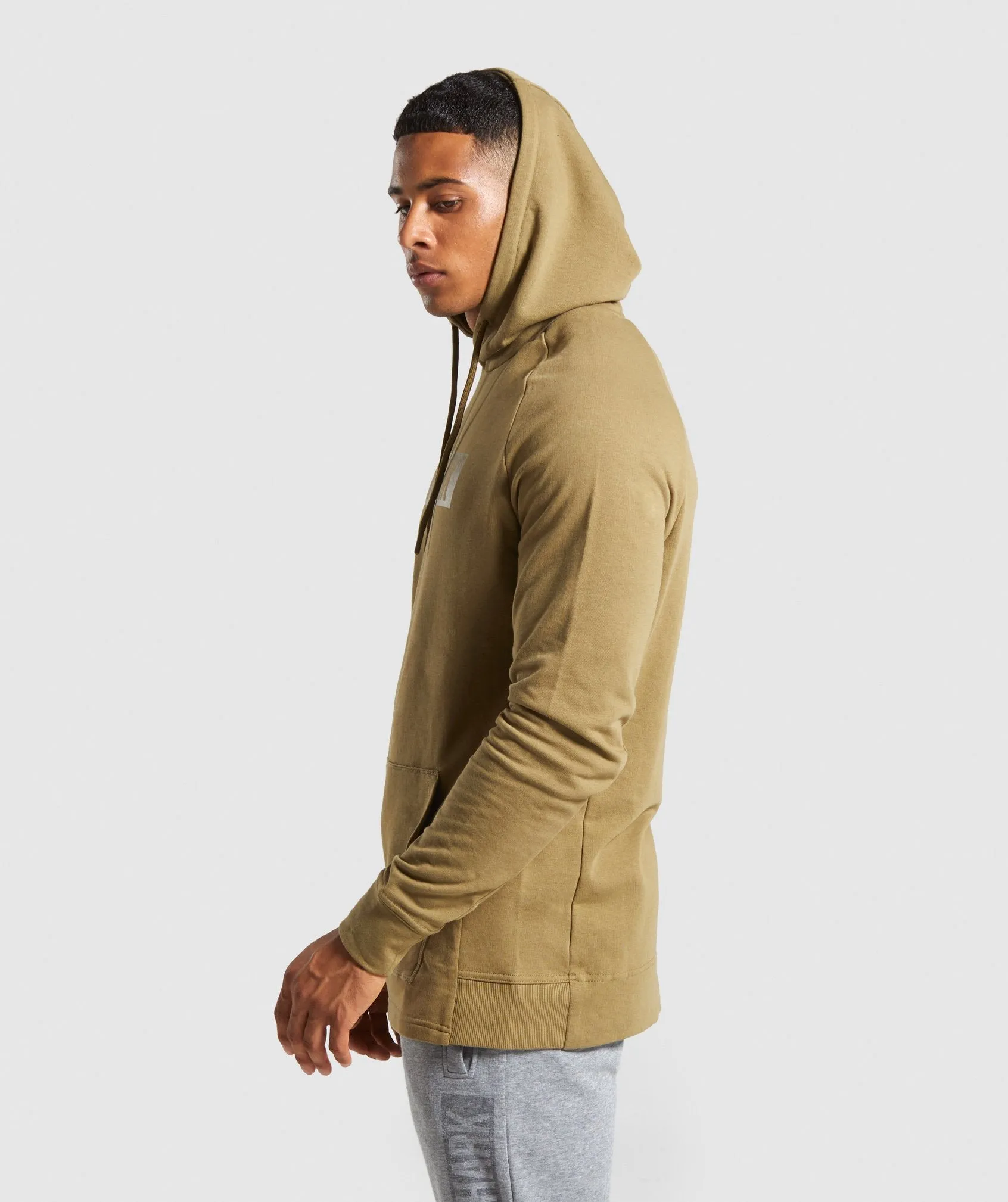 Gymshark Block Hoodie - Khaki