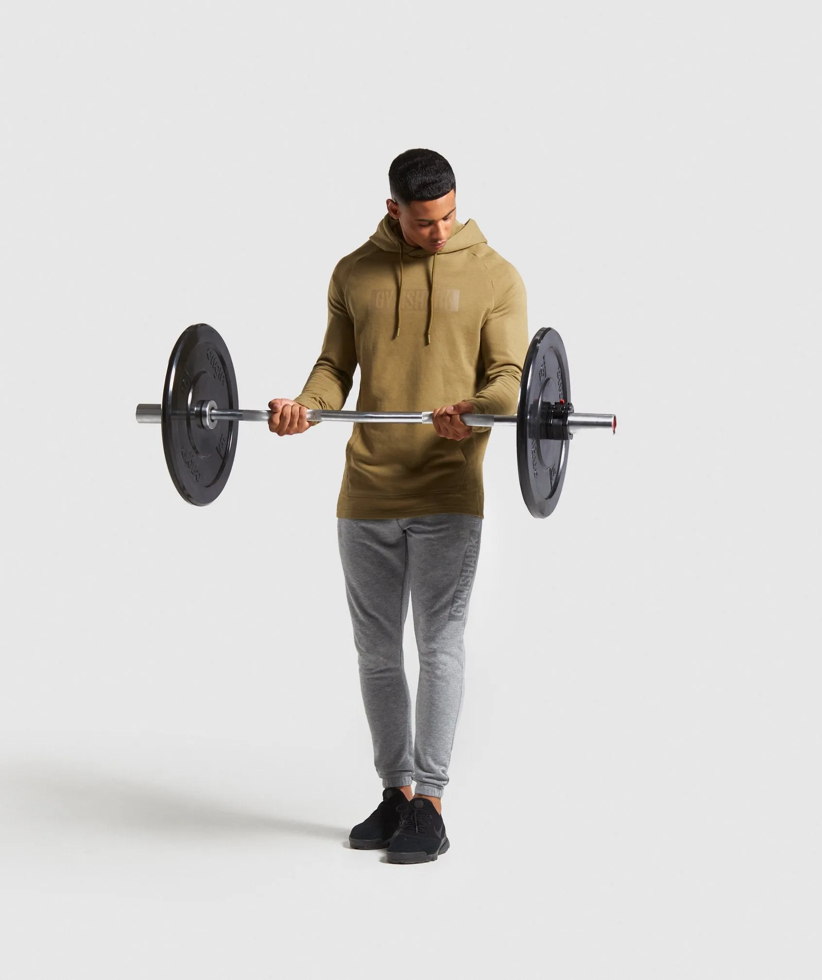 Gymshark Block Hoodie - Khaki