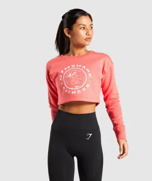 Gymshark Legacy Fitness Sweater - Coral