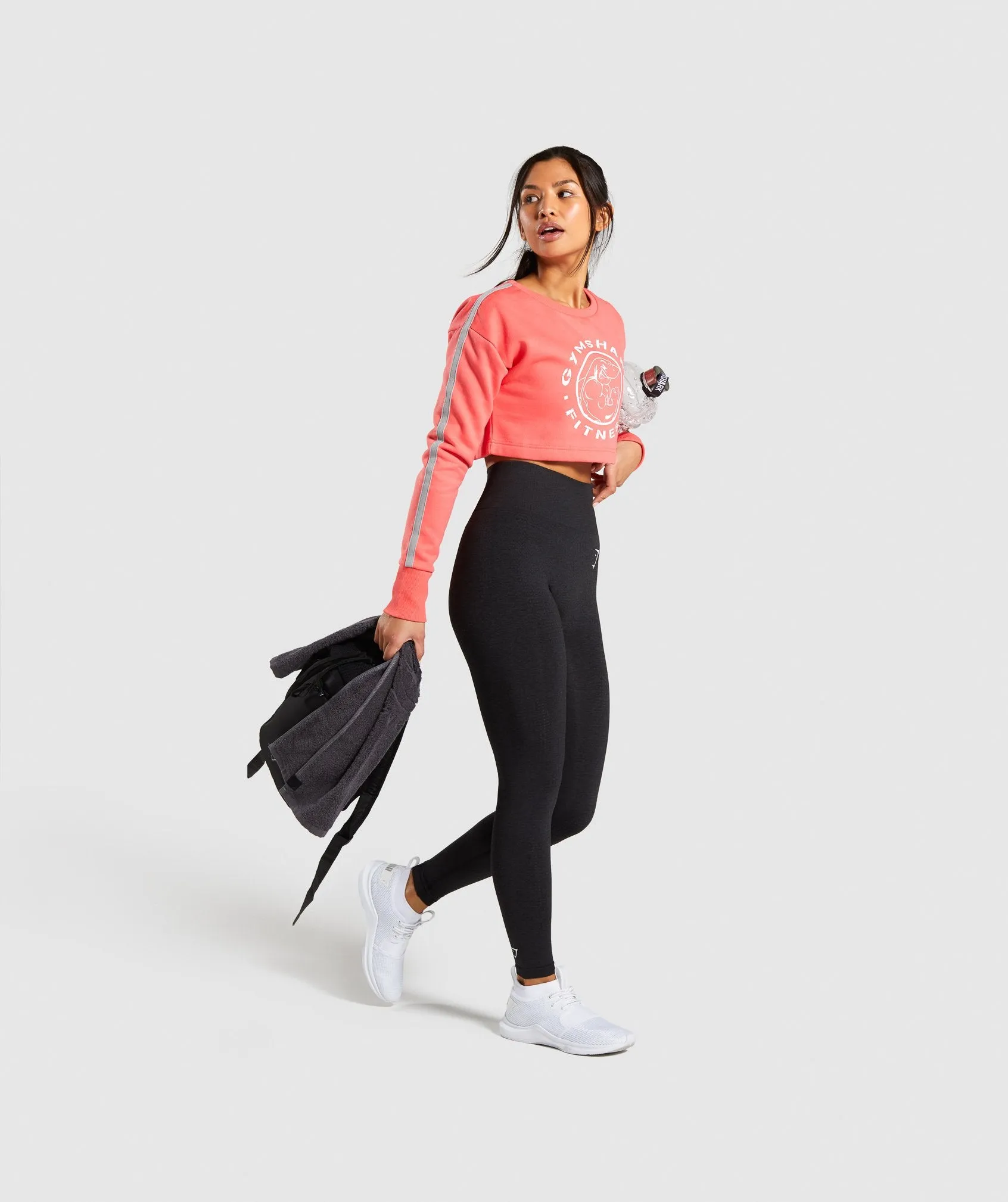 Gymshark Legacy Fitness Sweater - Coral