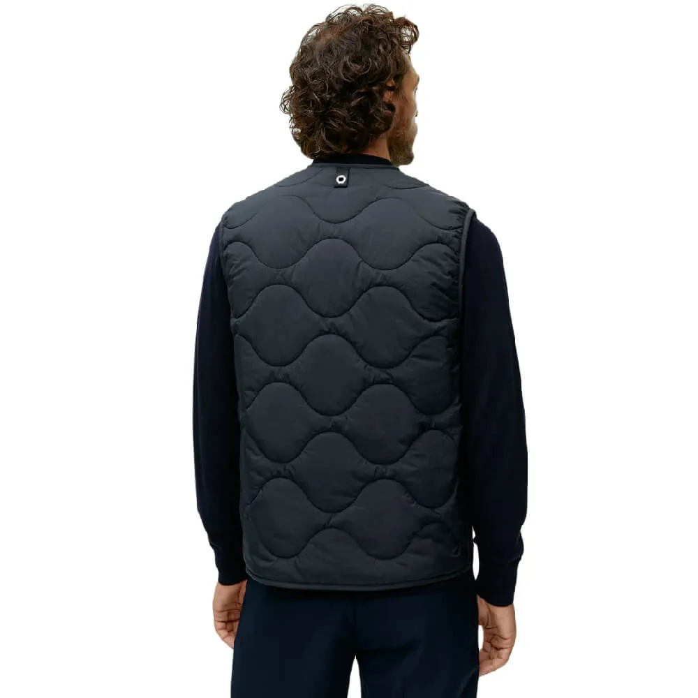 H&M x Arket Quilted Inner Vest, black