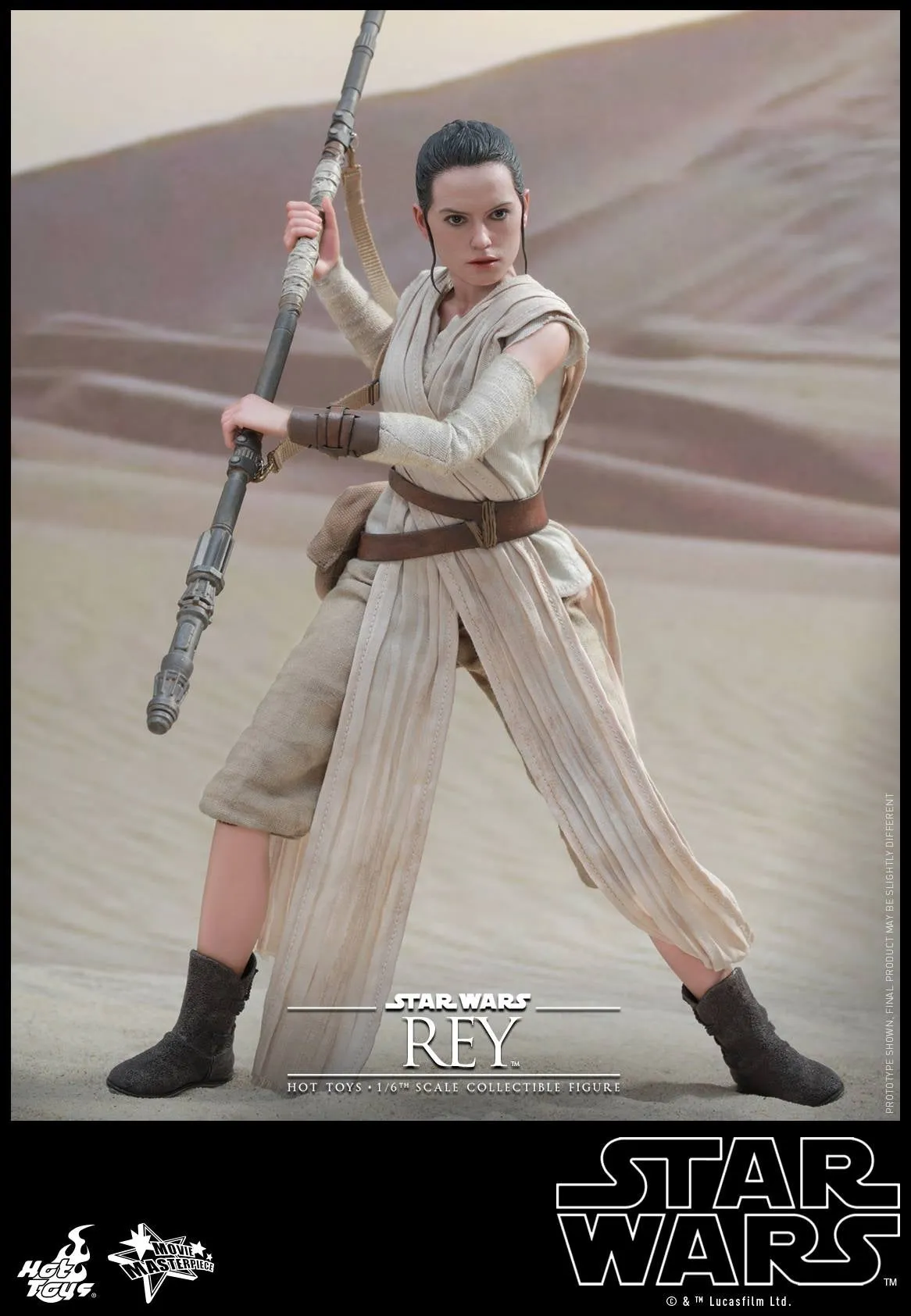 Hot Toys - MMS336 – Star Wars: The Force Awakens – Rey Collectible Figure