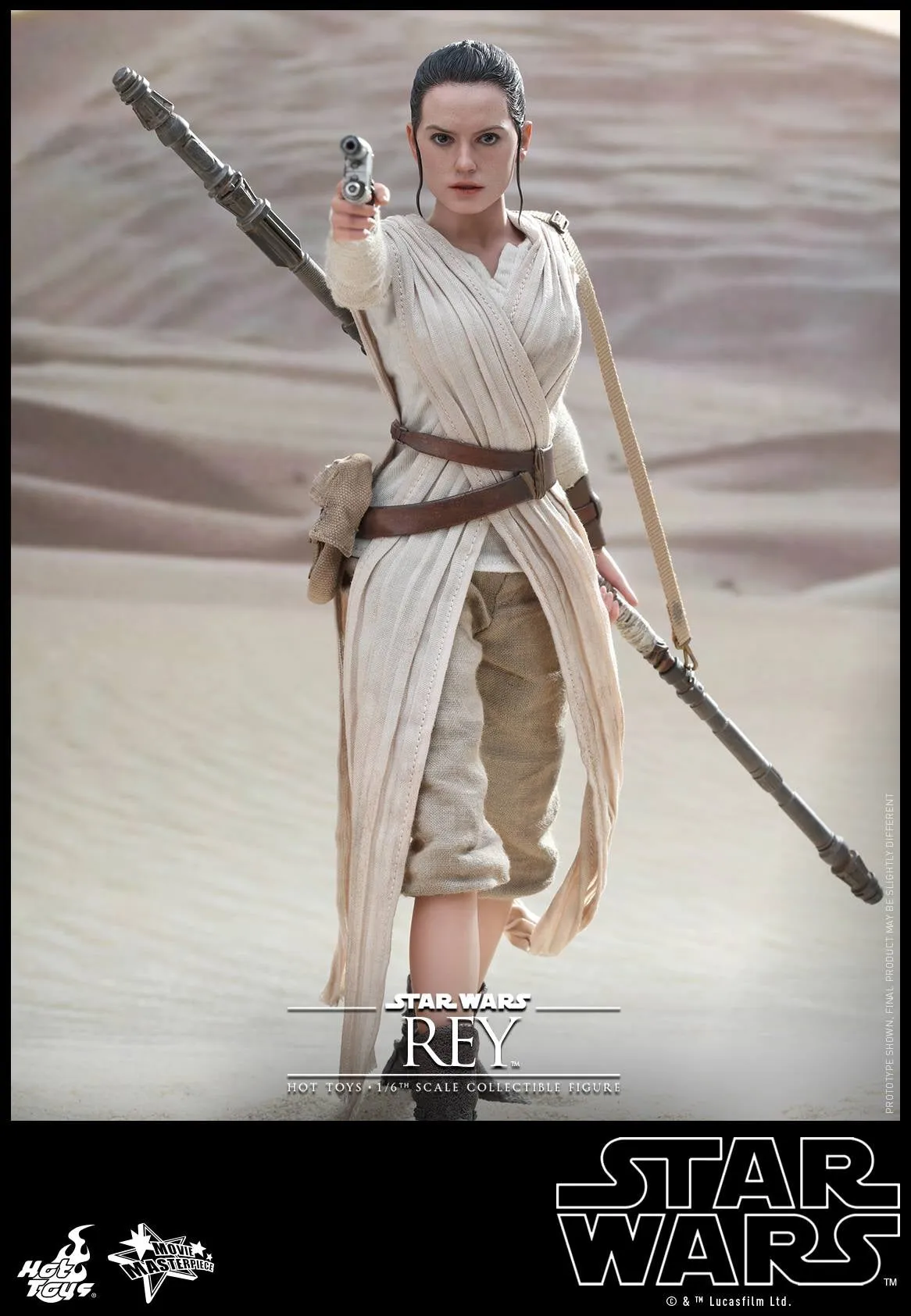 Hot Toys - MMS336 – Star Wars: The Force Awakens – Rey Collectible Figure