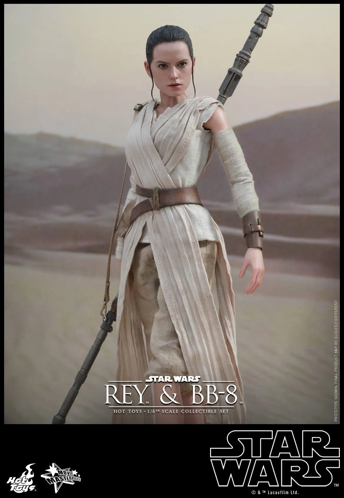 Hot Toys -  MMS337 – Star Wars: The Force Awakens – Rey & BB-8 Collectibles Set