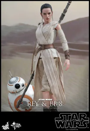 Hot Toys -  MMS337 – Star Wars: The Force Awakens – Rey & BB-8 Collectibles Set