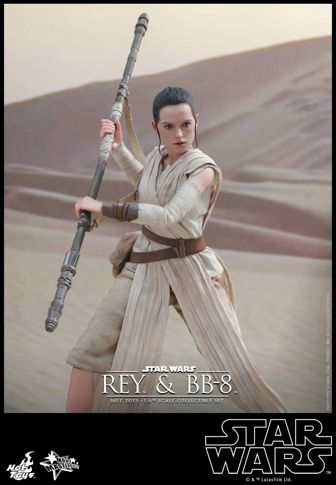 Hot Toys -  MMS337 – Star Wars: The Force Awakens – Rey & BB-8 Collectibles Set