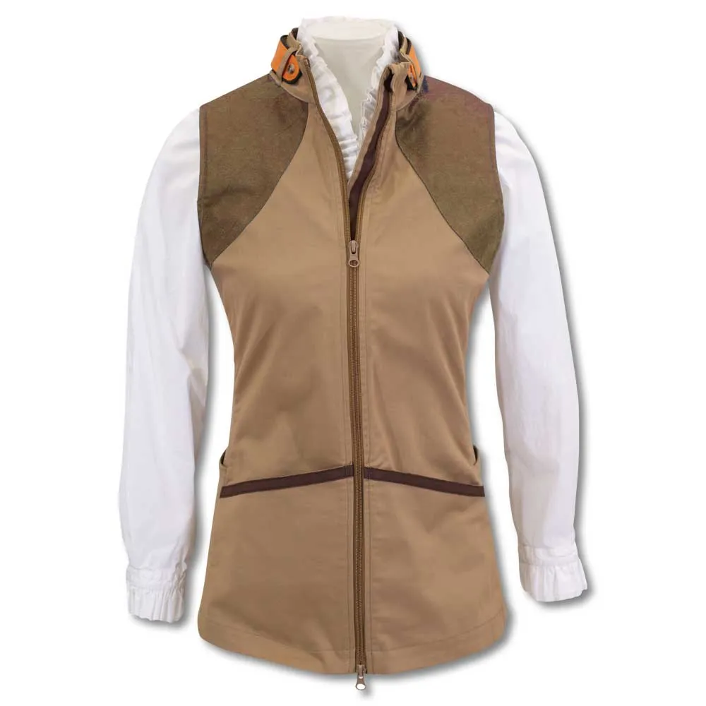 Kevin's Huntress Twill Shooting Vest w/ Reversible Neck Tab