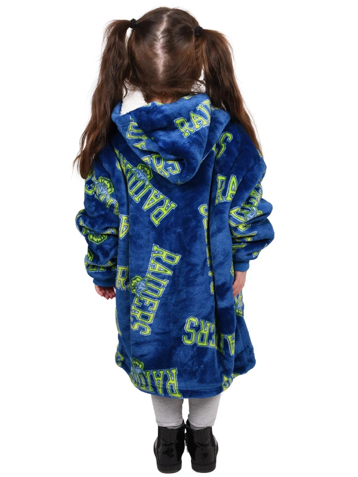 Kids Blanket Hoodie Raiders