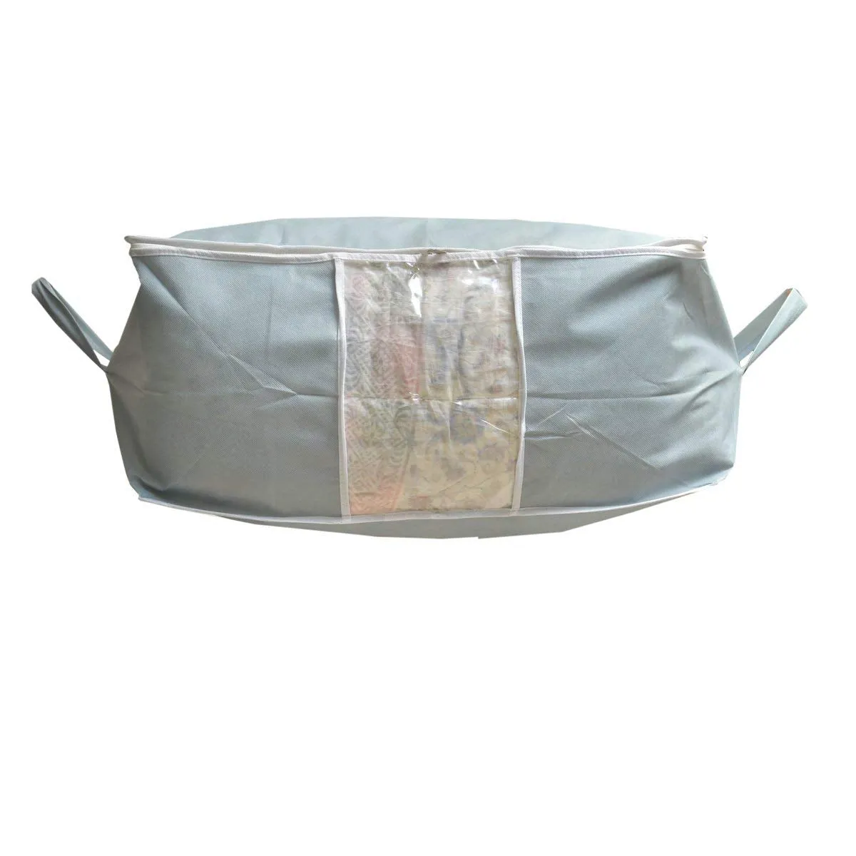 Kuber Industries 2 Piece Non Woven Storage Organiser, Grey (Undb08)