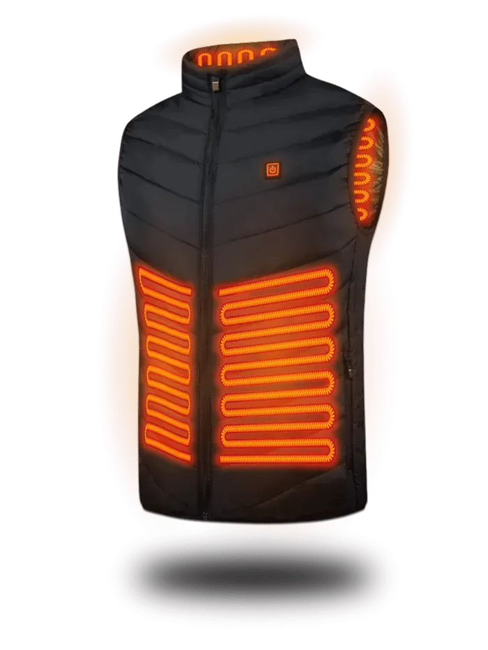 Layla™ - Upgraded Version Two-touch 15 Heat Zones LED Controller Heated Vest