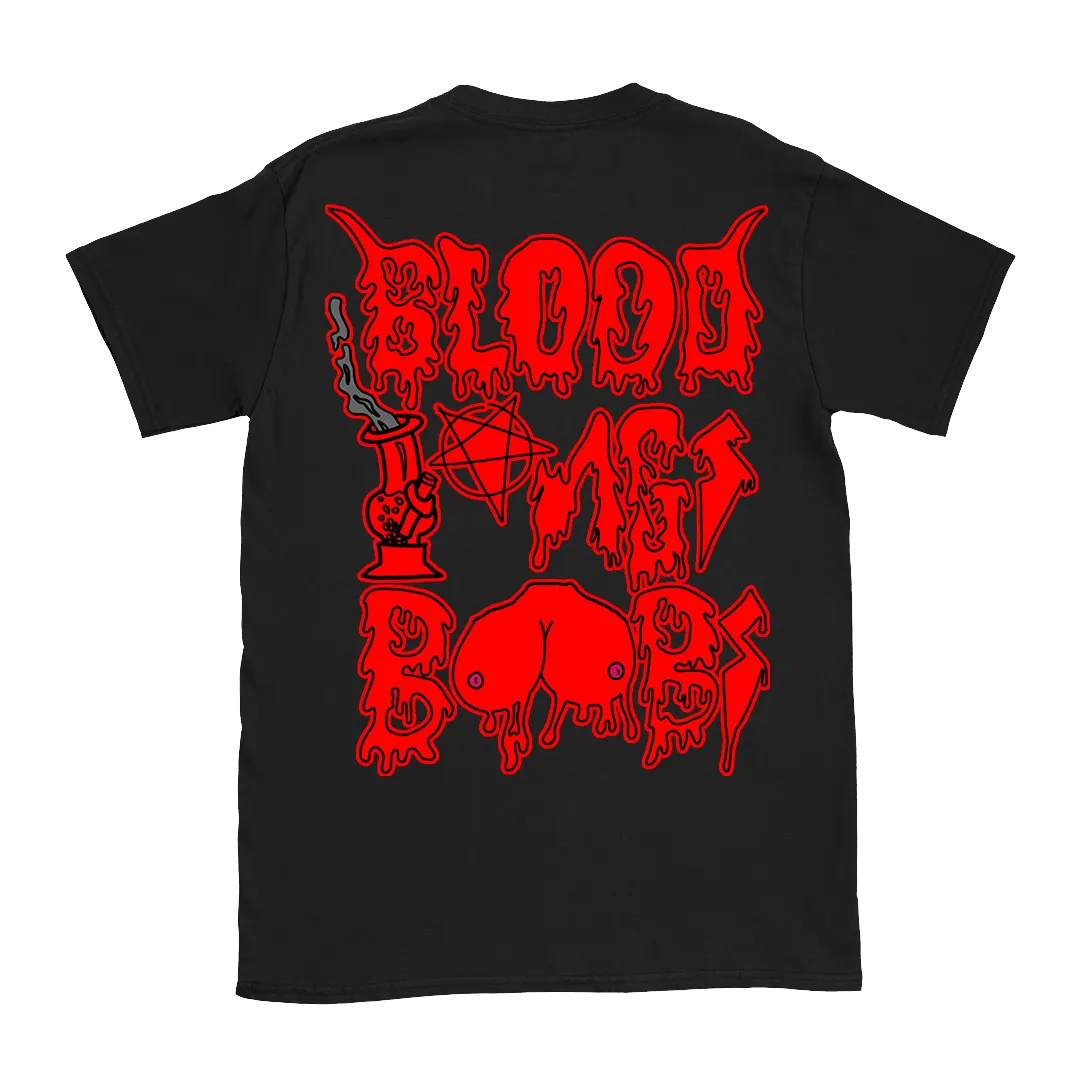 LSD - Blood Bongs Boobs T-Shirt - Black