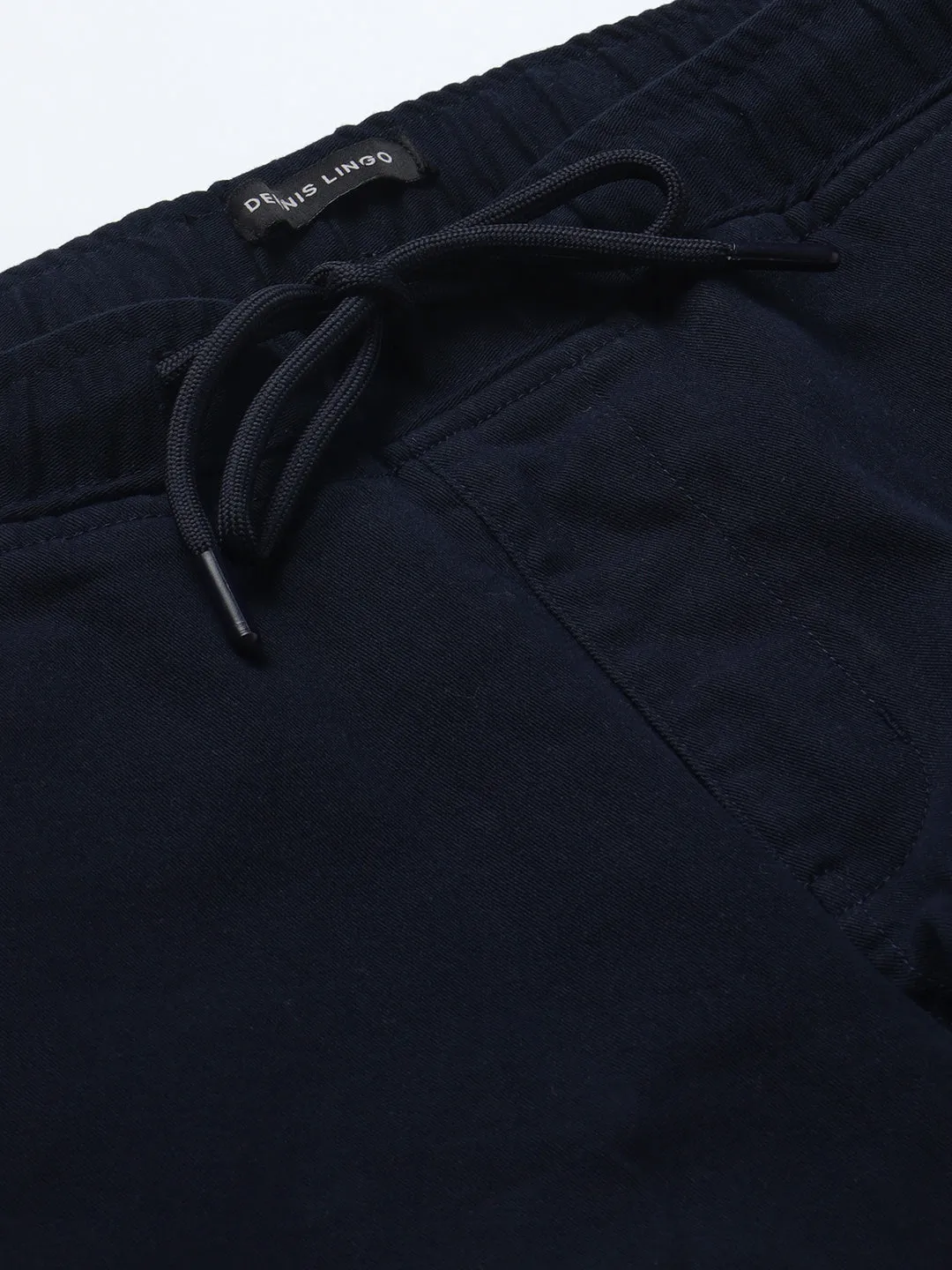 Men's Navy Cargo Jogger Comfortable Bottomwear With Smart Casual Look