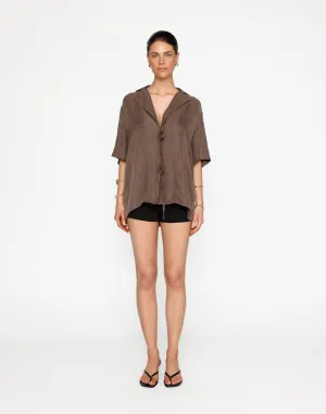 Mori Shirt (Warm Grey)