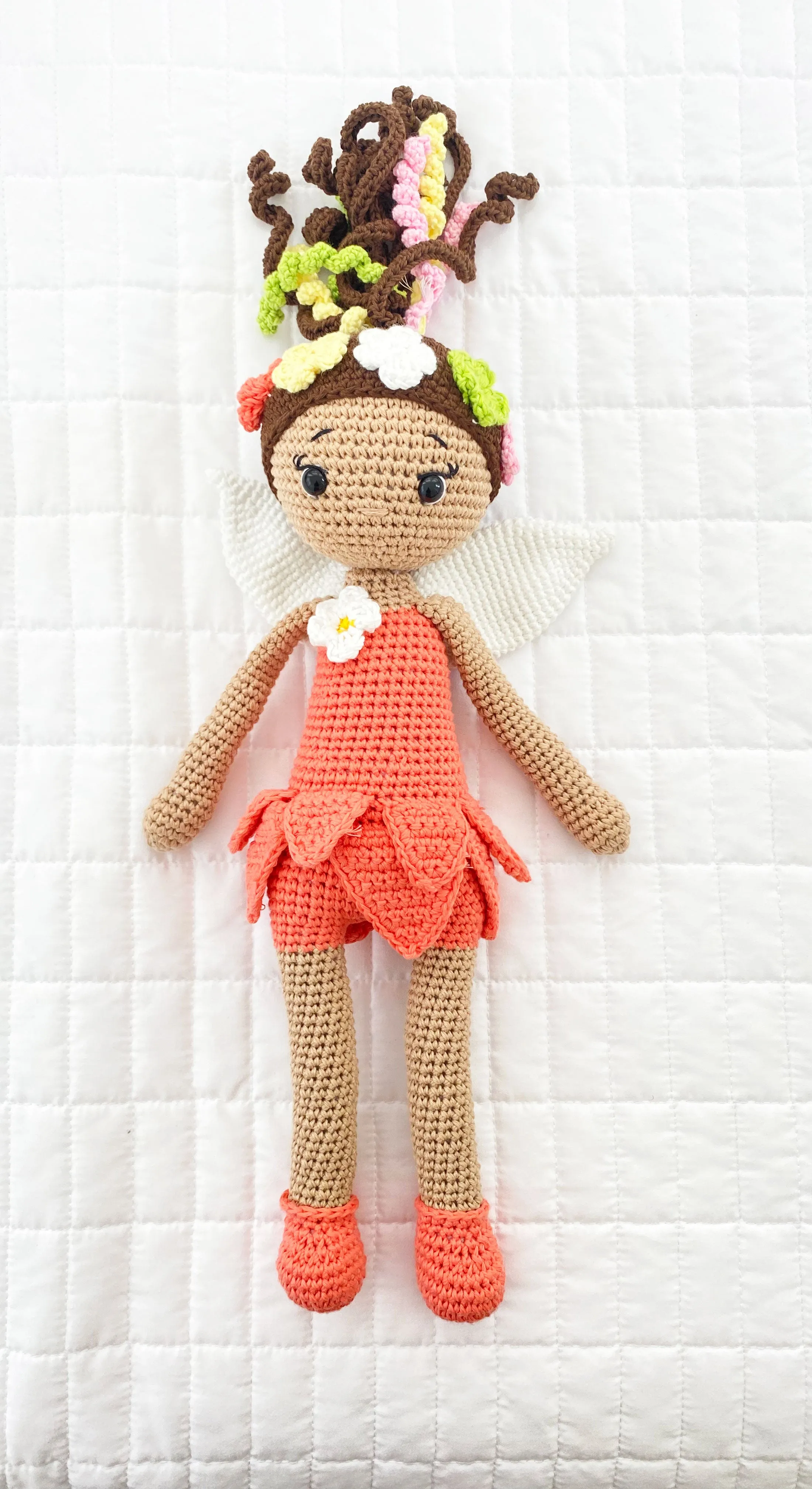 Orange Fairy Doll