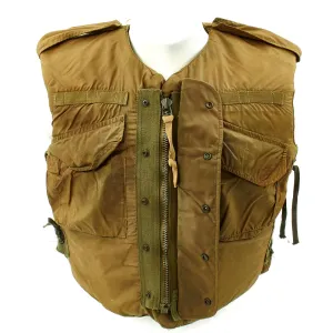 Original U.S. Vietnam War M-1952A Flak Body Armor Vest by Stein Bros - Dated 1953