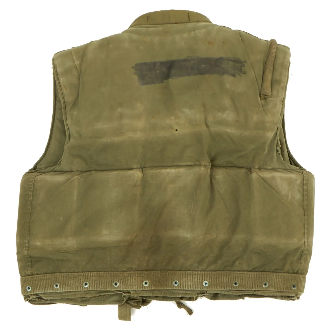 Original U.S. Vietnam War U.S.M.C. M-1955 Flak Body Armor Vest - Size Medium