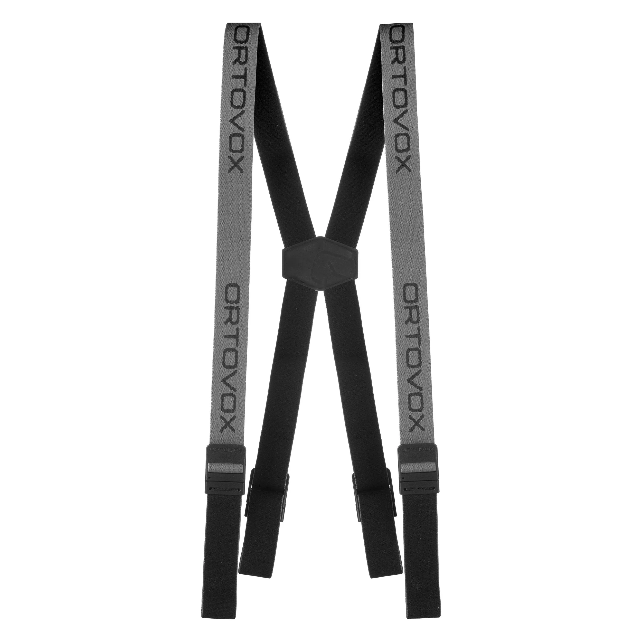 Ortovox Logo Suspenders Grey Blend