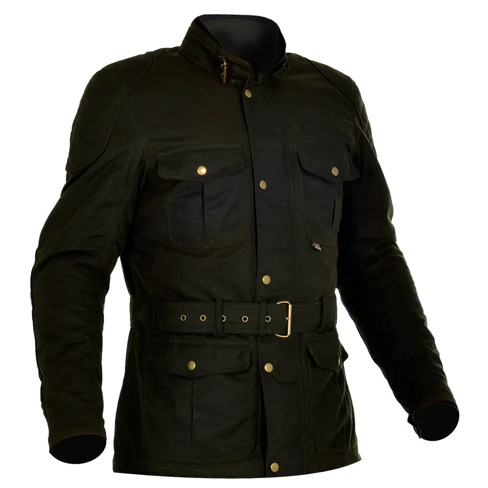 Oxford Bradwell Waxed Waterproof Jacket - Rifle Green