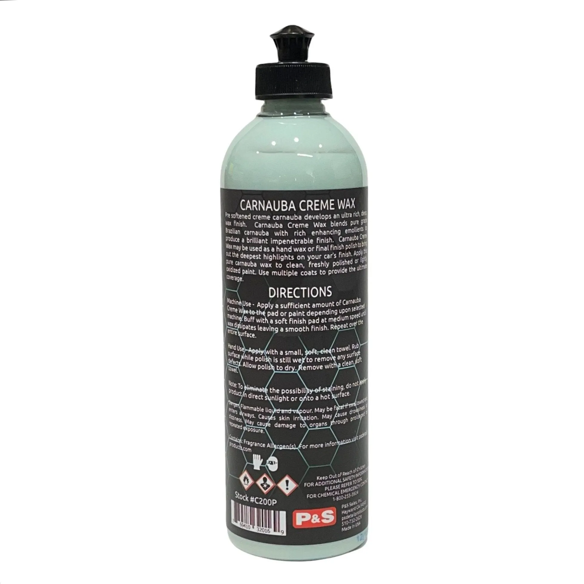 P&S Carnauba Crème Wax 16oz