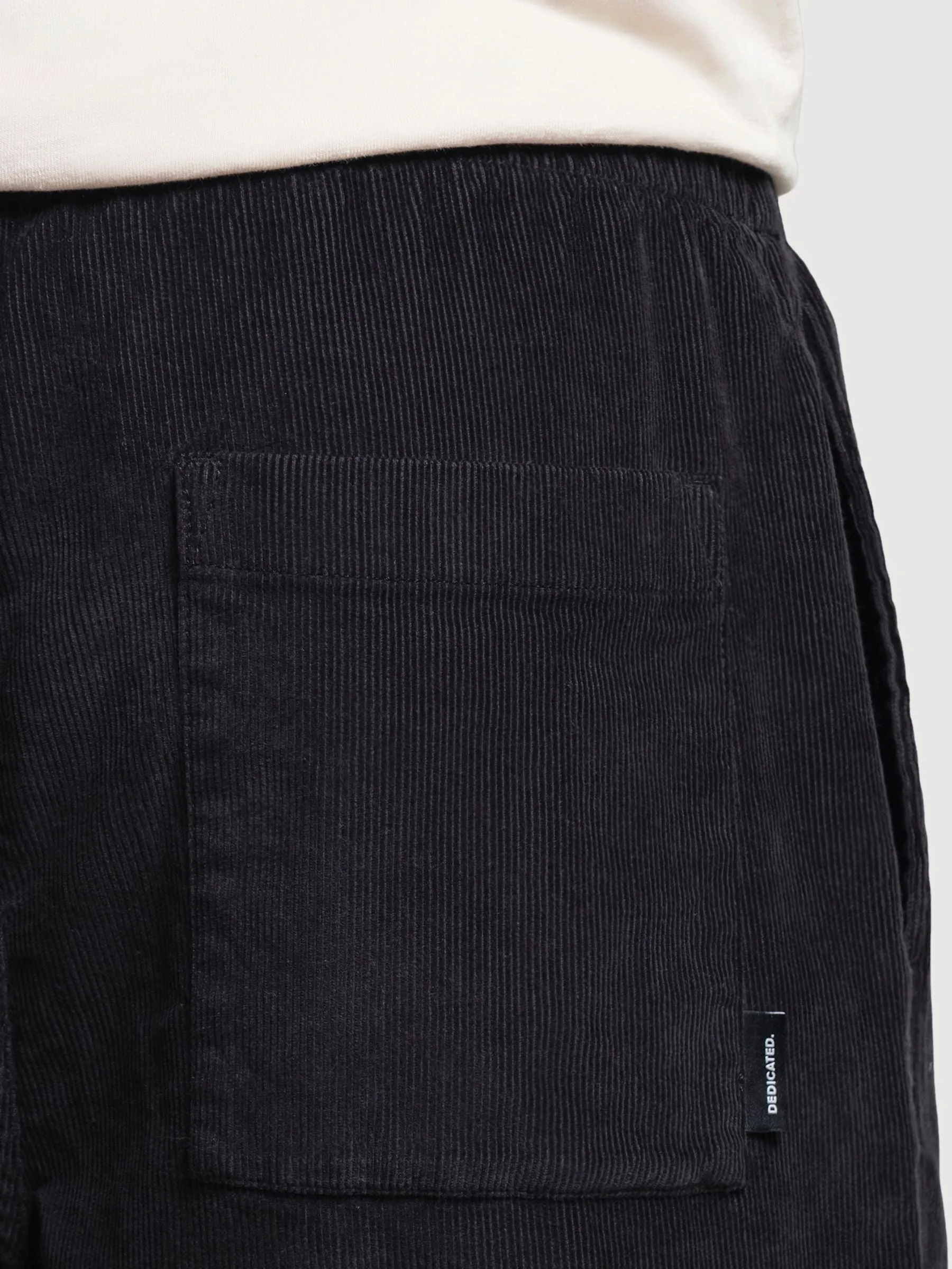 Pants Kitmoller Corduroy Black | Dedicated