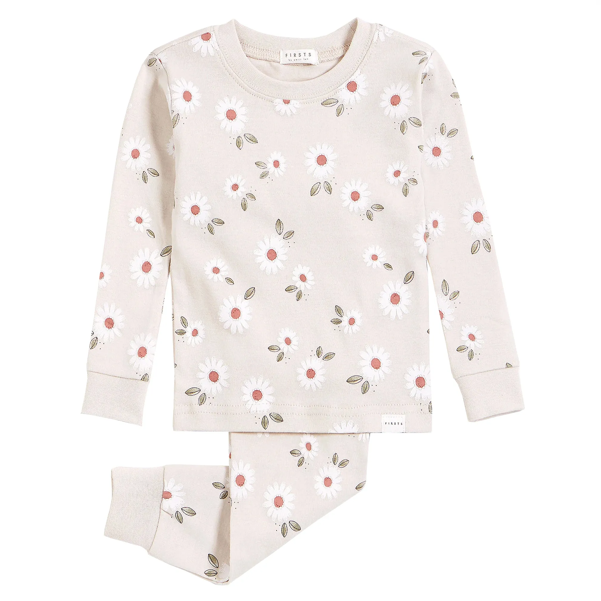 Petit Lem Baby Girls Daisy PJ Set