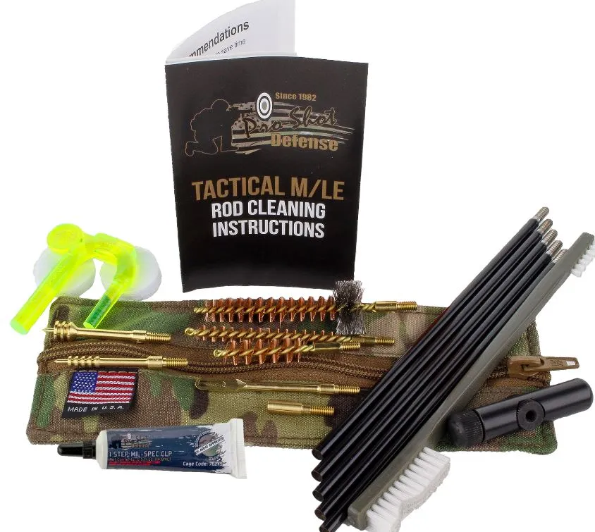 Pro-Shot Ruck Series 5.56 & 9mm Combo Cleaning Kit Multicam