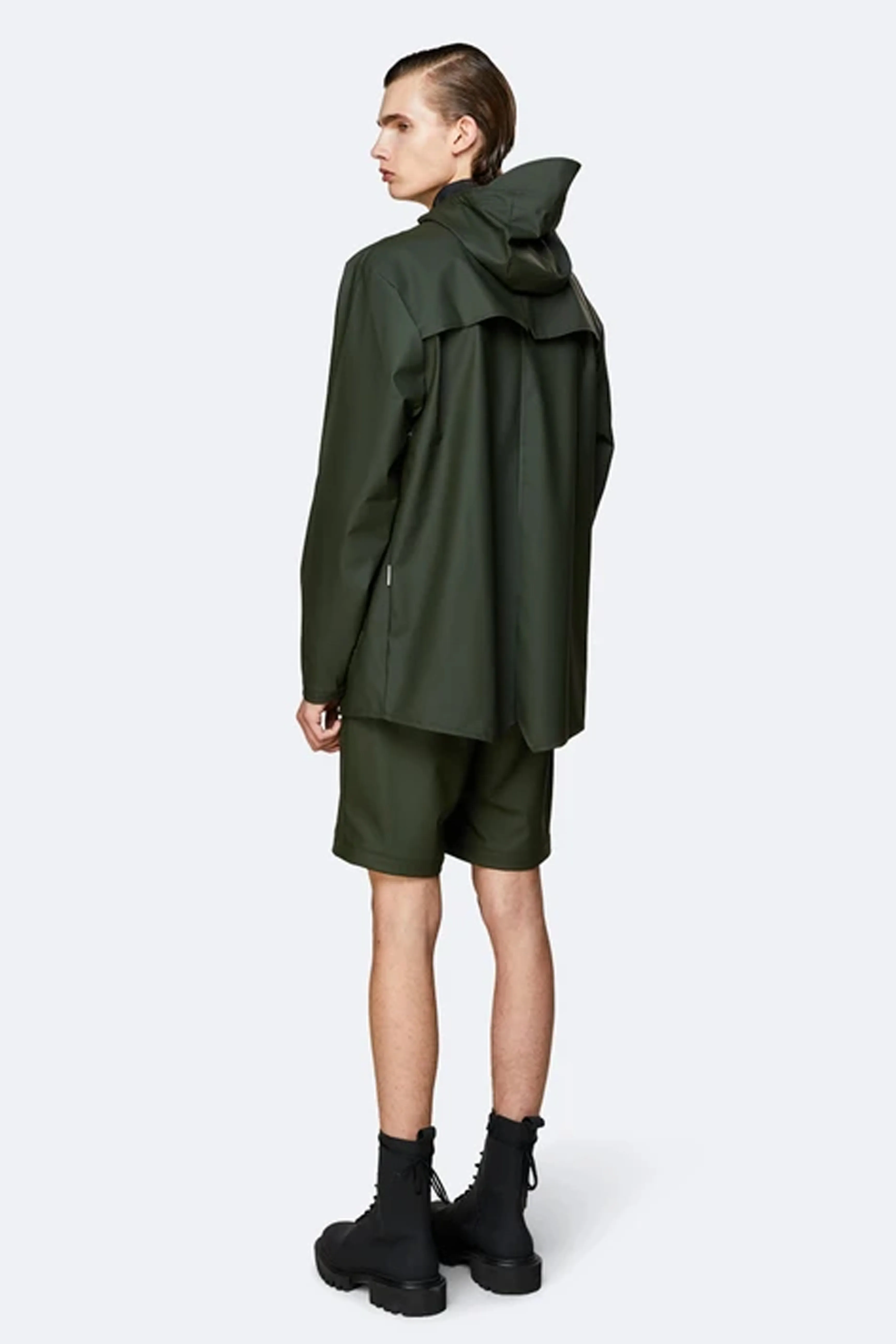 Rains Green Jacket