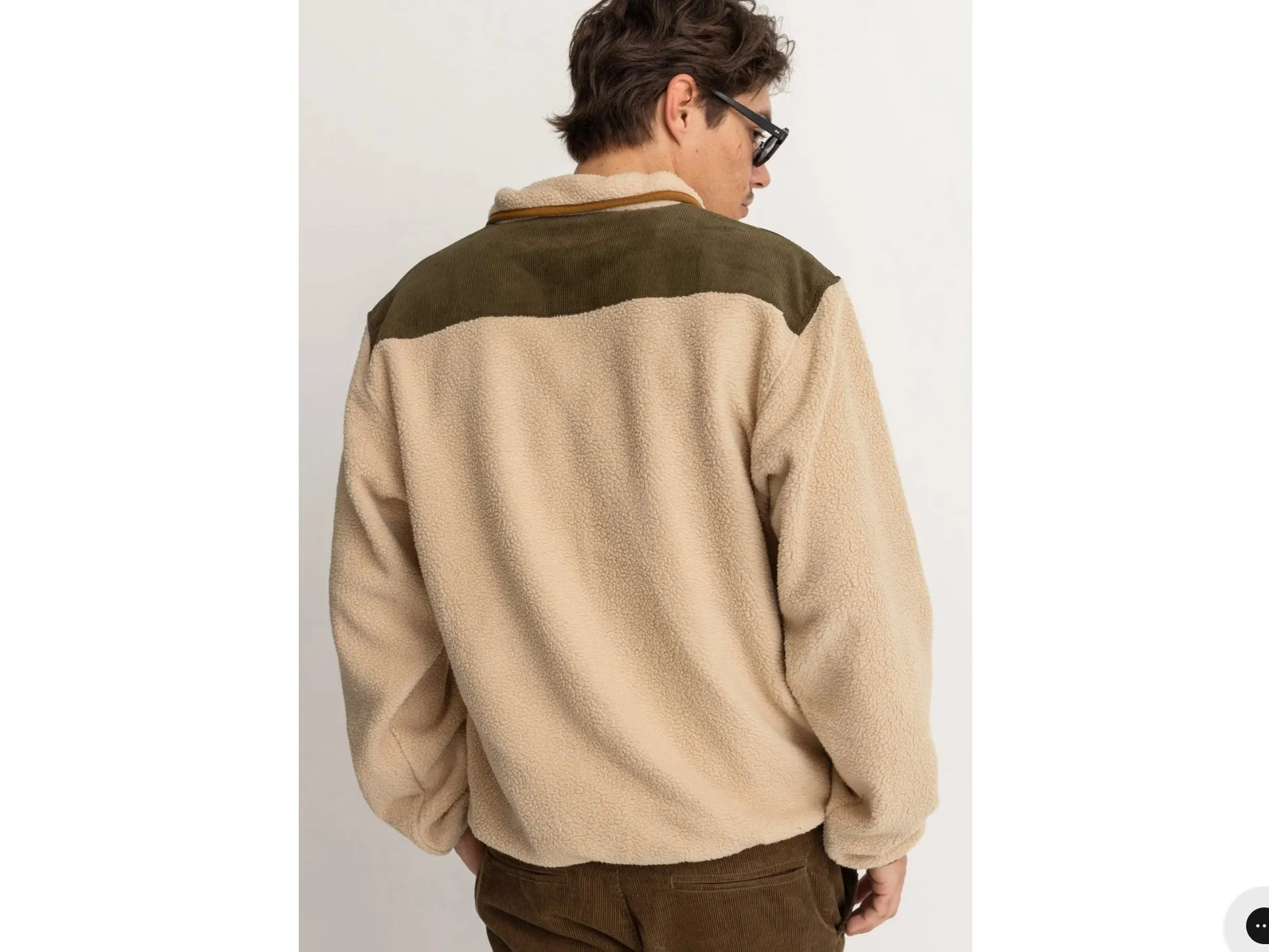 Rhythm | Tamas Half Zip Pull Over | Bark