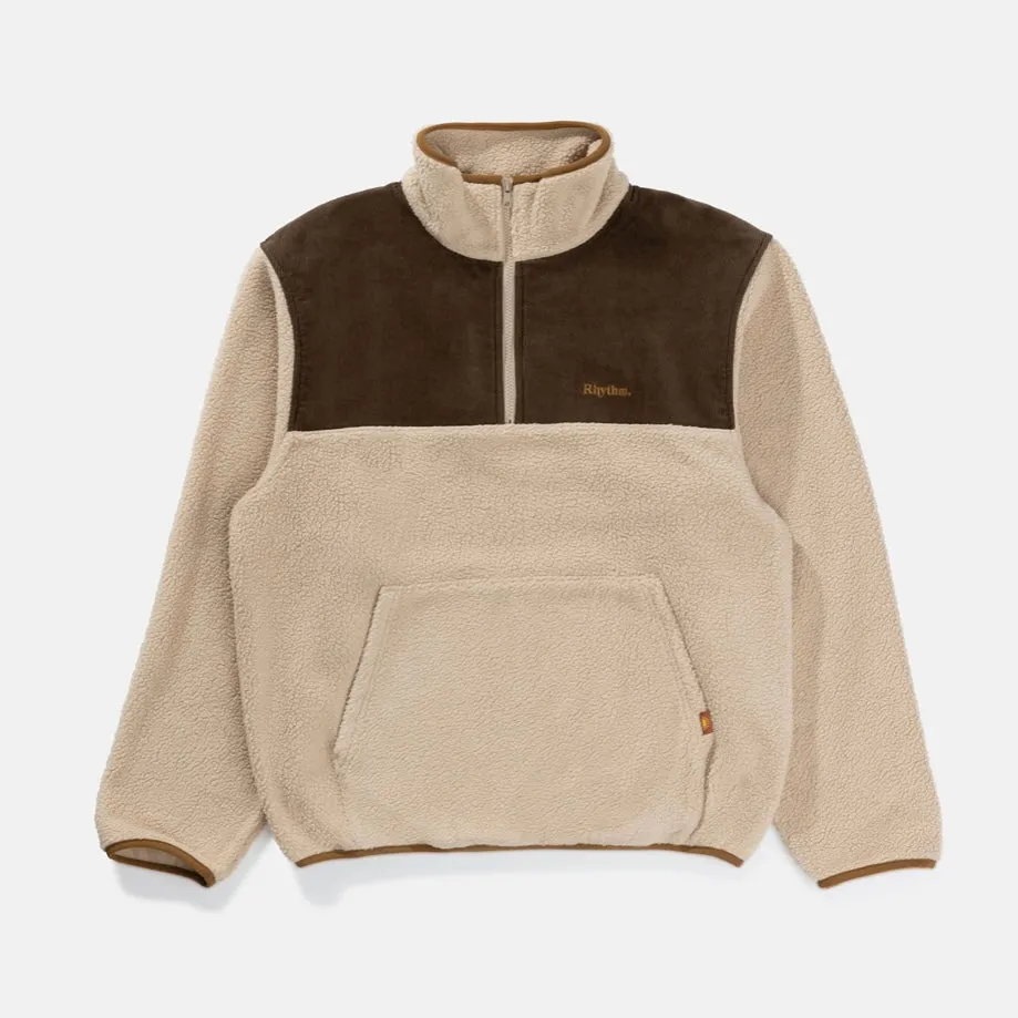 Rhythm | Tamas Half Zip Pull Over | Bark