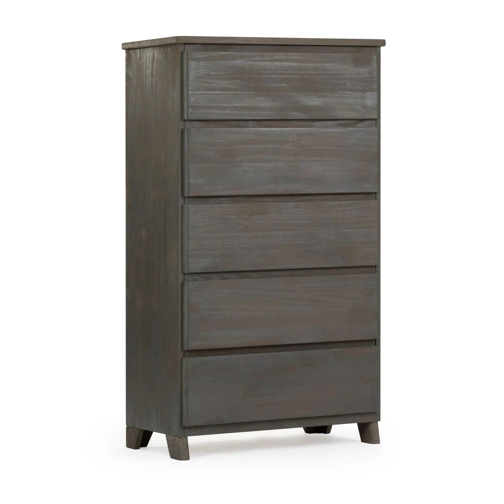 Rustic 5-Drawer Tall Dresser