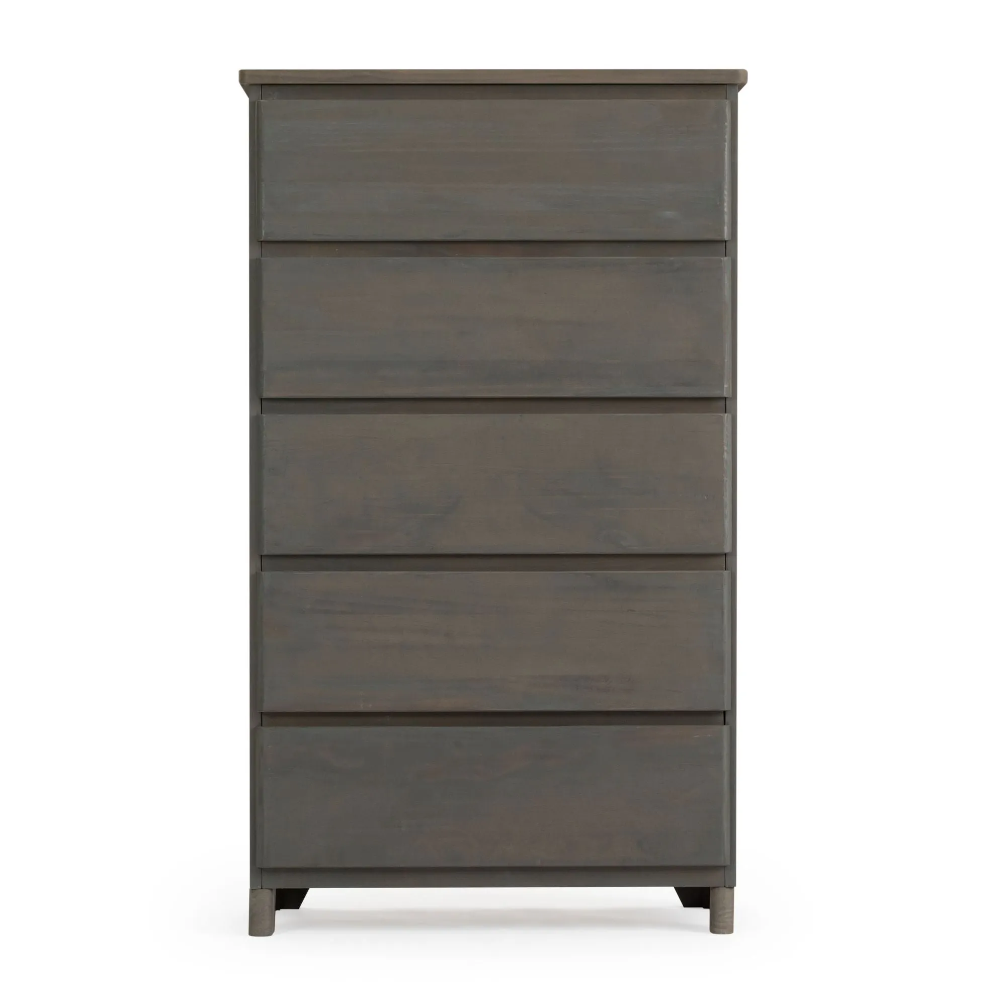 Rustic 5-Drawer Tall Dresser